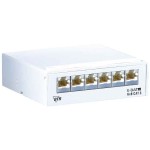 Metz Connect TN EDATC6A-6AP-rws AP-Verteiler 6Port C6A 6xRJ45 reinweiß 