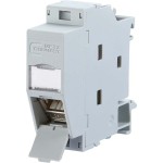 Metz Connect TN C6Amod- REG-180 Hutschienenmodul,Kat.6A 1xRJ45,inkl. Modul 