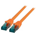 E F B EC6000A 0.5m orange Patchkabel Cat.6A S/FTP RJ45 