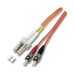 E F B O0321.2 LWL Duplexkabel 2m 2xLC/2xST 50/125 