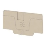 Weidmüller AEP 2C 4 Abschlussplatte beige 50 Stück 