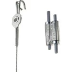 Erico SLK2L3DH Stahlseilsystem D2mm L3 Meter 10 Stück 