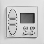 Somfy 9008286 Abdeckplatte alpinweiß Chronis Uno/IB 