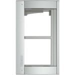 Legrand 350221 Rahmen und Modulträger Allmetal 2 Module 