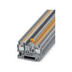 Phoenix Contact PT 4-MT Trenn-/Messreihenklemme 0,2-6mm² 20A 400V grau 50 Stück 
