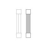 Eska 632.025 G-Sicherungseinsatz F 6,3A 6,3x32mm 10 Stück 