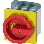 Siemens 3LD2704-0TK53 Haupt-/Not-Aus-Schalter 3-polig 100A 37kW/400V 
