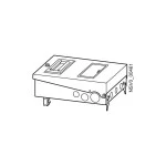 Siemens BD2-AK2M2/F Abgangskasten IP54 8TE 