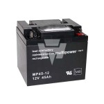 Hückmann 117741 Multipower Blei-Akku MP45-12 Pb12V/45Ah 