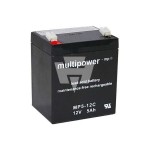 Hückmann 117740 Multipower Blei-Akku MP5-12C Pb12V/5Ah 