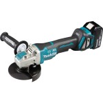 Makita DGA519RTJ Akku-Winkelschleifer 18V/5,0Ah 2Akkus+LG 