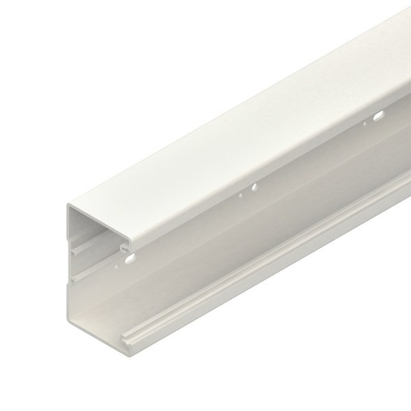 Kleinhuis BU651308.3 Brüstungskanal Kanalunterteil reinweiß 2 Meter