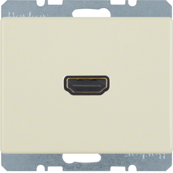 Berker 3315420002 High Definition Steckdose Arsys cremeweiß glänzend