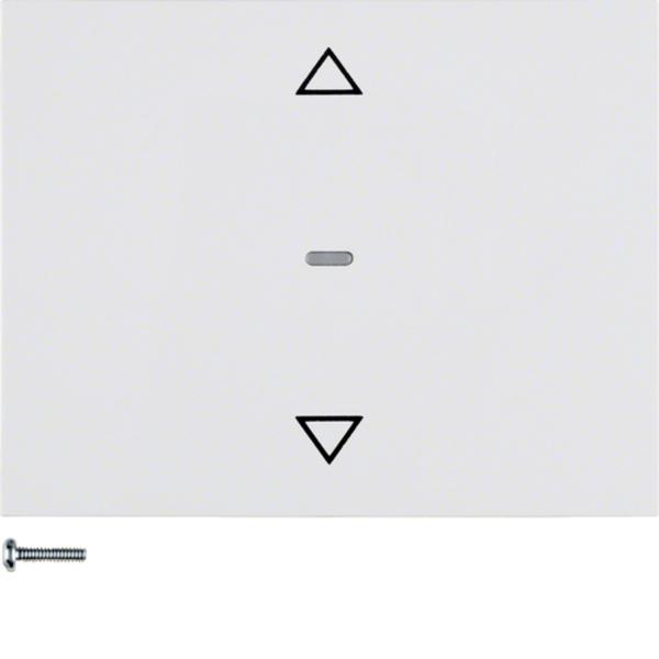 Berker 85245279 KNX-Funk Jalousie-Taste quicklink K.1 polarweiß glänzend