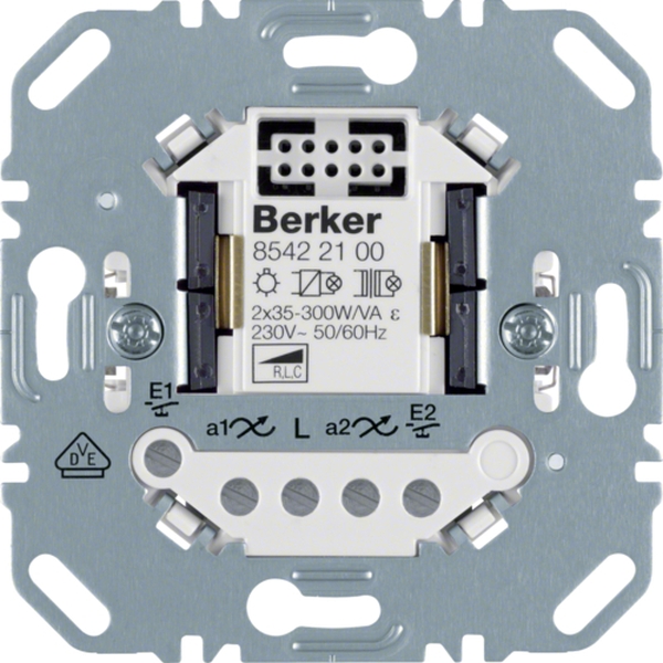 Berker 85422100 Universal Tastdimmer 2-fach 2-Draht