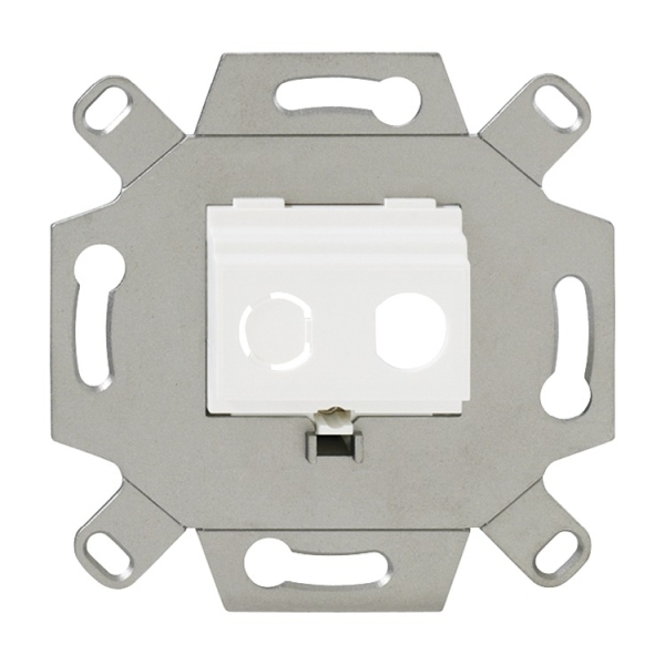 **Busch-Jaeger 0262/12 Kommunikationsadapter für BNC-F Durchführungsbuchsen 2CKA000230A0434