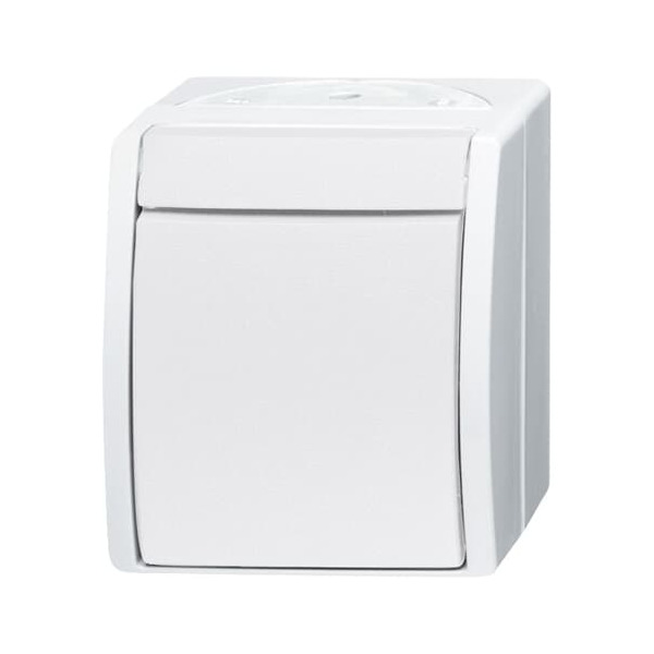 Busch-Jaeger 2601/7 W-54 Wippschalter Kreuzschaltung alpinweiß 2CKA001085A1620
