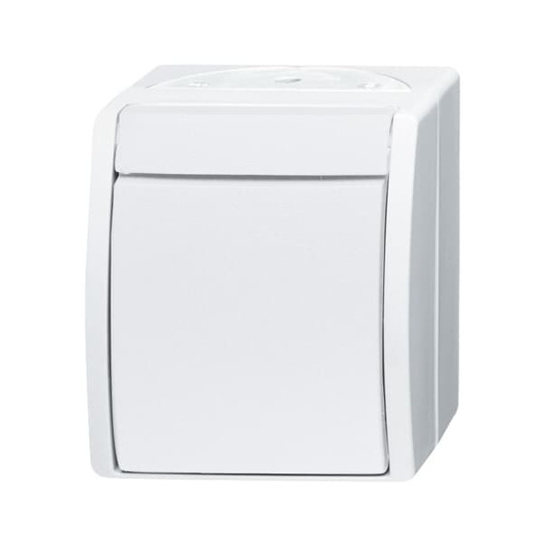 Busch-Jaeger 2601/2 W-54 Wippschalter Ausschaltung 2-polig alpinweiß 2CKA001085A1627