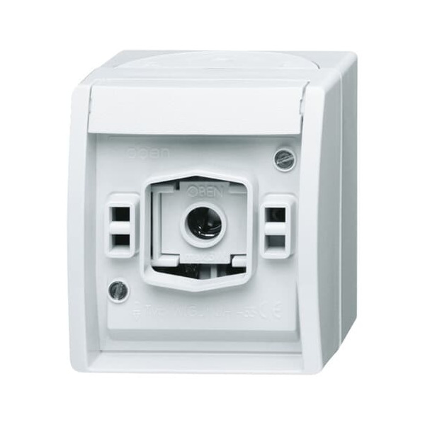 Busch-Jaeger 2661 W-54 Lichtsignal mit E 10-Gewinde alpinweiß 2CKA001582A0328