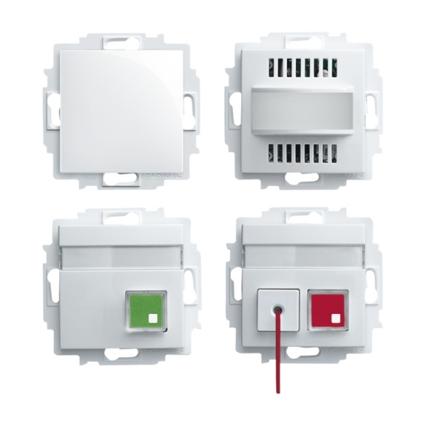 Busch-Jaeger 1510 UC-914-101 Ruf-Set für Behinderten-WC Nach DIN VDE 0834 alpinweiß 2CKA001582A0426