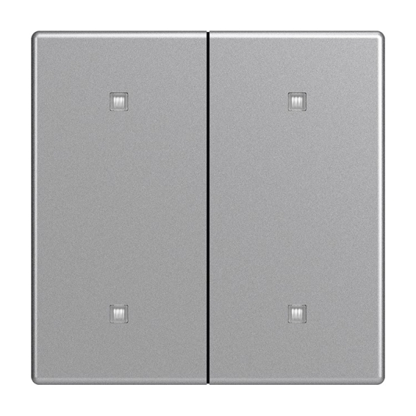 Busch-Jaeger 2570-20-83 Wippe 2-fach Elektroniktaster alusilber 2CKA001751A3270