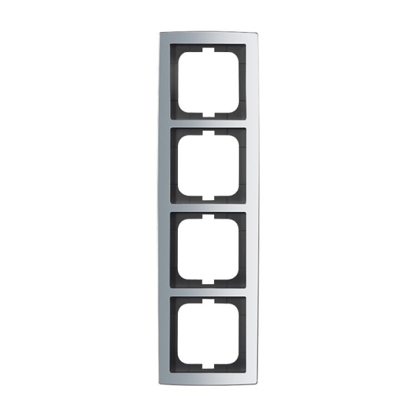 Busch-Jaeger 1724-80 Rahmen 4-fach chrom matt 2CKA001754A4107