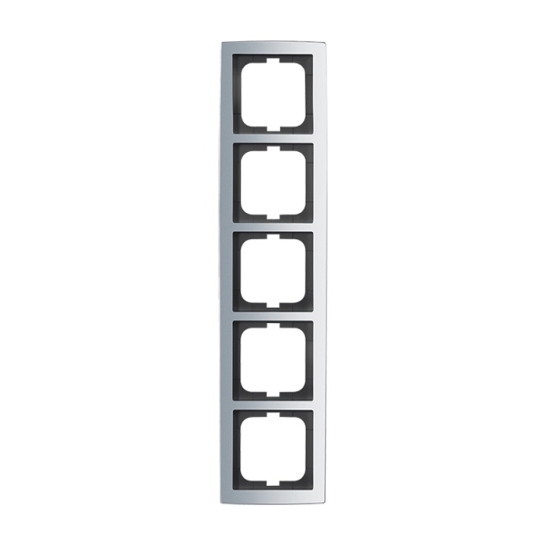 Busch-Jaeger 1725-80 Rahmen 5-fach chrom matt 2CKA001754A4108