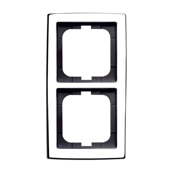 Busch-Jaeger 1722-80G Rahmen 2-fach chrom glanz 2CKA001754A4327