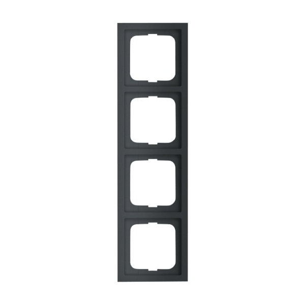 Busch-Jaeger 1724-885K future® linear-Rahmen 4-fach schwarz matt 2CKA001754A4422