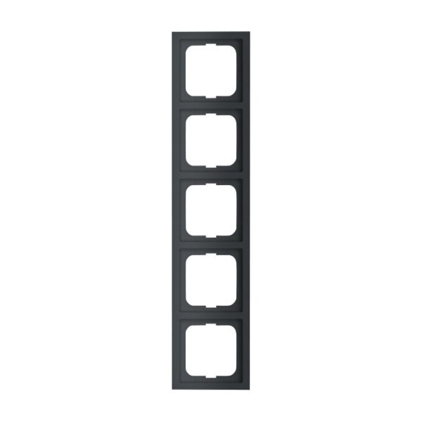 Busch-Jaeger 1725-885K future® linear-Rahmen 5-fach schwarz matt 2CKA001754A4423
