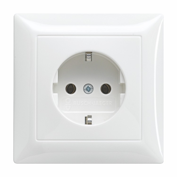 Busch-Jaeger 20 EUJR-914 Schuko Unterputz-Steckdose alpinweiß 2CKA002011A6243