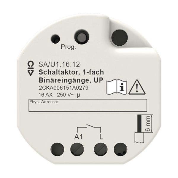 Busch-Jaeger SA/U1.16.12 Schaltaktor 16A 1-fach Aktor