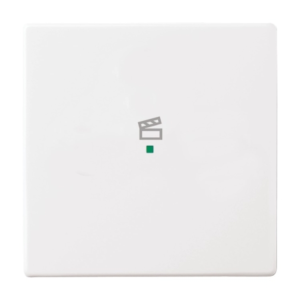 Busch-Jaeger 6233-10-84 Wippe 1-fach mit Symbol 'Szene' studioweiß 2CKA006220A0043