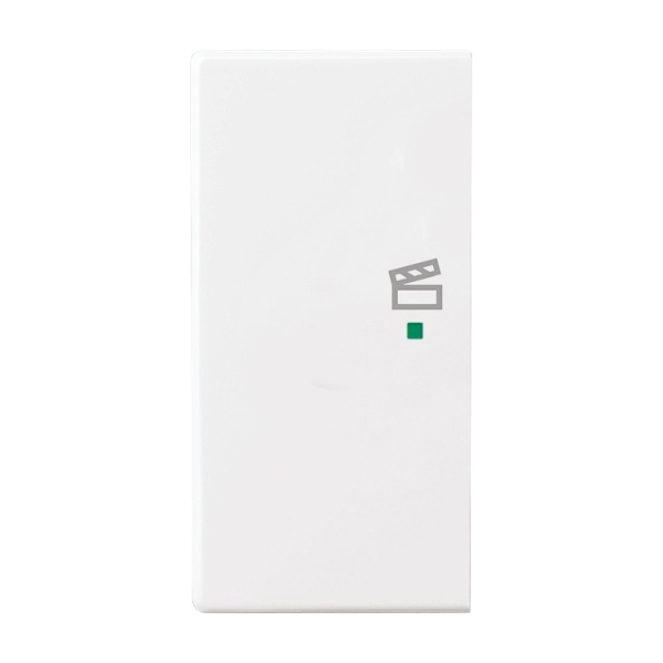 Busch-Jaeger 6233-21-84 Wippe 2-fach links mit Symbol 'Szene' studioweiß 2CKA006220A0058