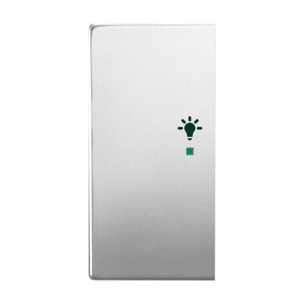 Busch-Jaeger 6231-21-866 Wippe 2-fach links mit Symbol 'Licht' edelstahl 2CKA006220A0419