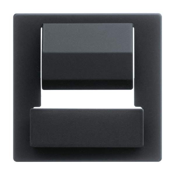 Busch-Jaeger 6477-885 Zentralscheibe für Busch-powerDock schwarz matt 2CKA006400A0063