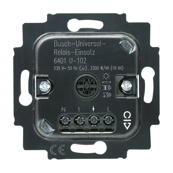 Busch-Jaeger 6401 U-102 Busch-Universal-Relais-Einsatz 2CKA006401A0048