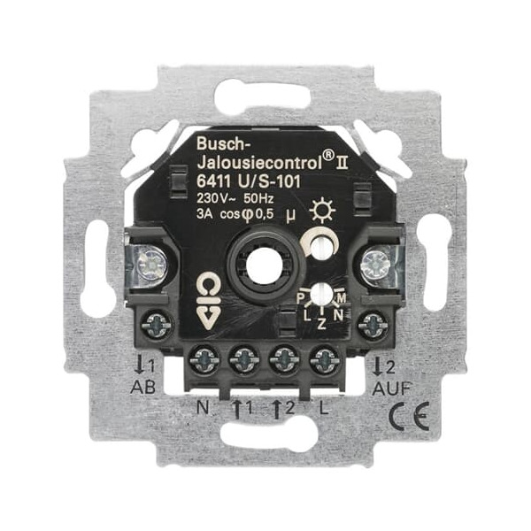 Busch-Jaeger 6411 U/S-101 Busch-Jalousiecontrol® II-Einsatz 2CKA006410A0379