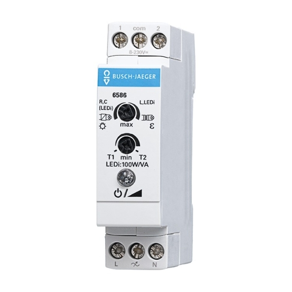 Busch-Jaeger 6586 Busch-Dimmer® REG LED 2-100 W 2CKA006590A0190