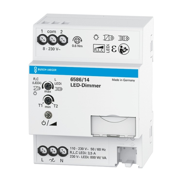 Busch-Jaeger 6586/14 Busch-Dimmer® REG LED 20-800 W 2CKA006590A0192