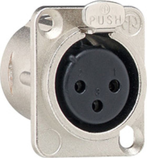 Gira 003600 XLR D-Serie Flanschbuchse 3-p Zubehör