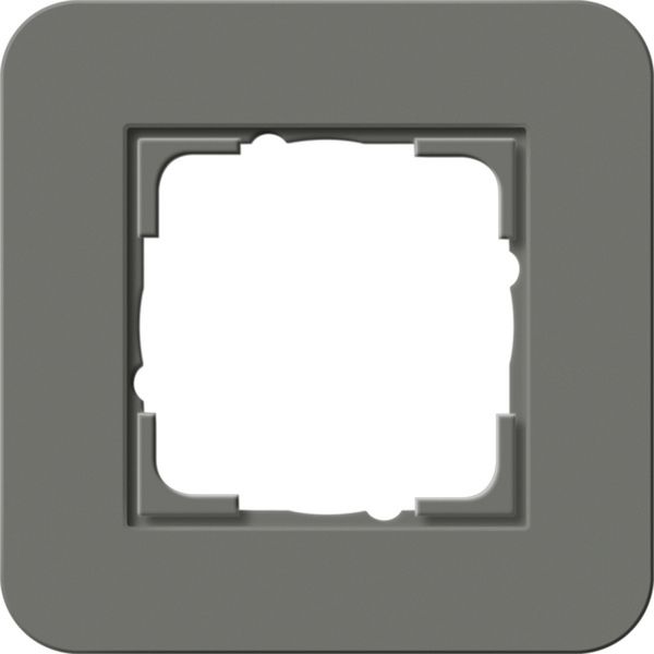 Gira 0211423 Abdeckrahmen 1f Gira E3 Dklgrau/Anthrazit