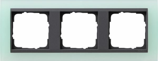 Gira 021385 Abdeckrahmen 3f Zwischenr. AN Gira Event Opak Mint