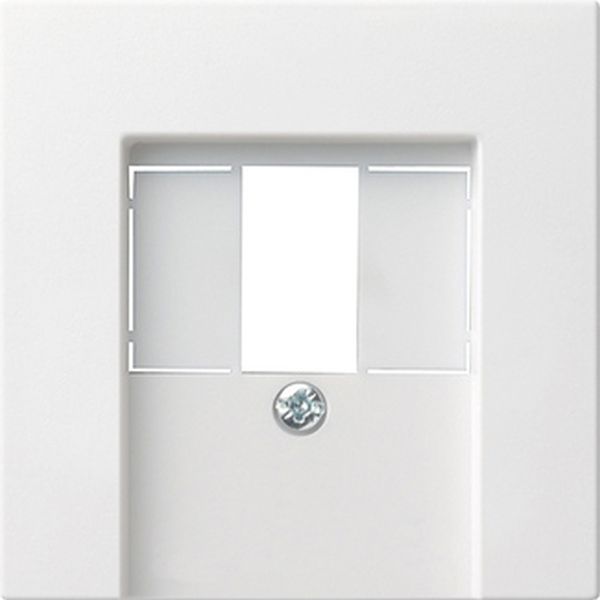 Gira 027603 Abd. TAE USB System 55 Reinweiß