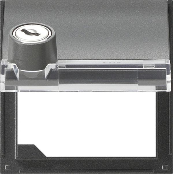 Gira 069767 Adapterrahmen KD Schloss gleich + BSF Gira TX_44 (WG UP) Anthrazit