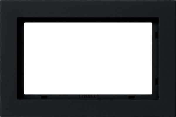 Gira 100109 Abdeckrahmen 1,5f Gira E2 Schwarz m