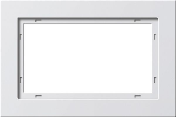 Gira 100129 Abdeckrahmen 1,5f Gira E2 Reinweiß