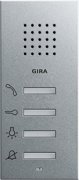 Gira 125026 Wohnungsstation AP System 55 F Alu