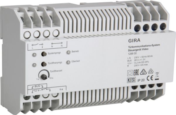 Gira 128800 Steuergerät Video REG Türko