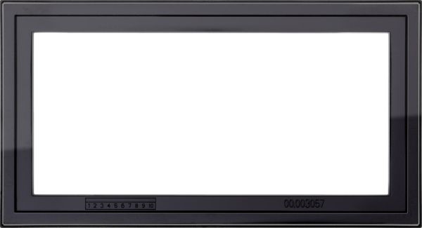 Gira 131205 Montageadapter 2f Gira E2 Schwarz